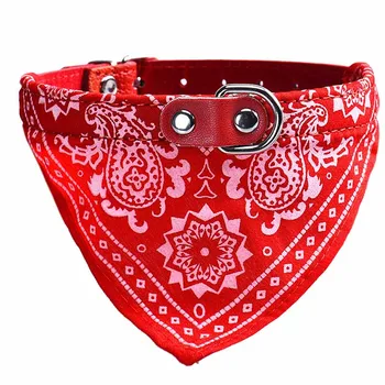 

Adjustable Pet Dog Puppy Cat Neck Scarf Bandana Collar Neckerchief perro chien dogs cachorro dla psa honden cane cani Red M