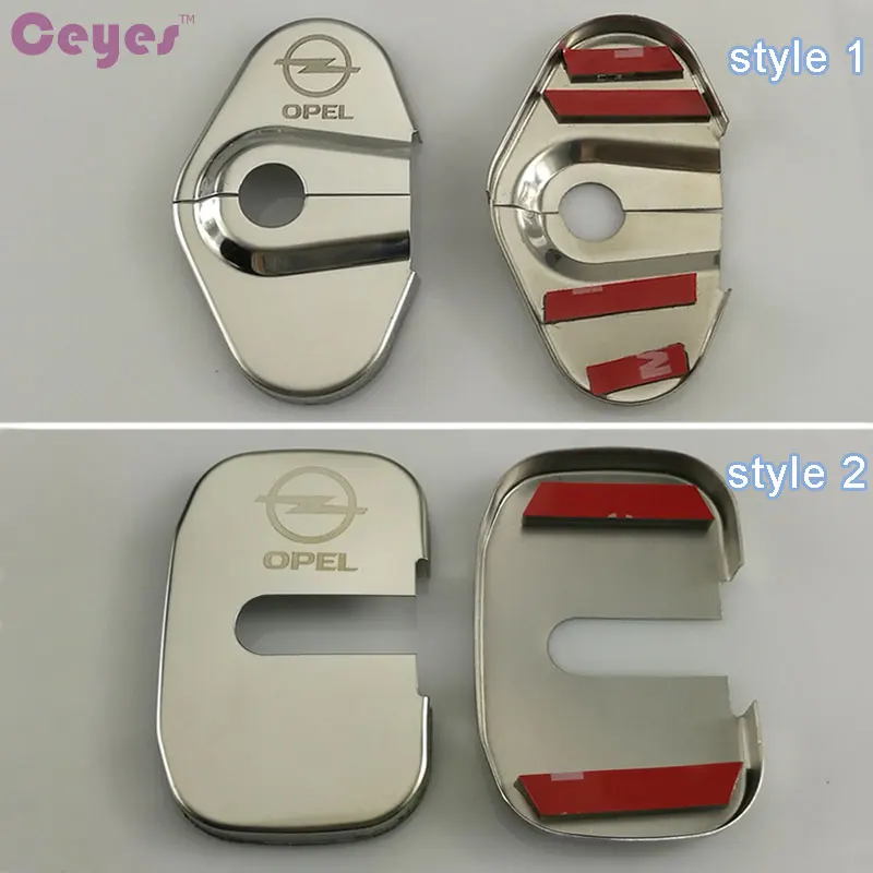 

Ceyes Auto Car Styling Door Lock Cover Case For Opel 2014 Astra Zafira Insignia Astra Gtc Car Covers Stainless Steel Car-Styling
