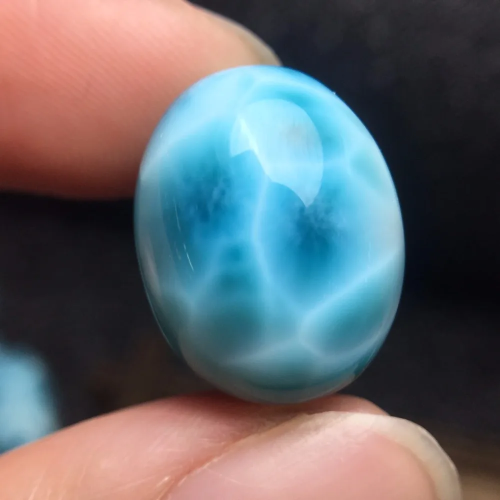 

Larimar 5.24 grams Gems Natural Larimar Gemstones Loose Stones Loose Gems