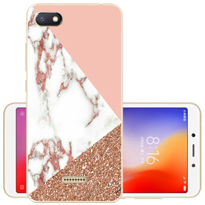 Чехол для Xiaomi Redmi 6A чехол Мягкая силиконовая задняя крышка телефона 6 A Redmi6A Redmi6