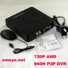 НОВЫЙ 4 Ch-канальный H.264 Домашняя Сеть Мини ВИДЕОНАБЛЮДЕНИЯ 1080 P HDMI NVR AHD DVR P2P Безопасности Видеорегистратор