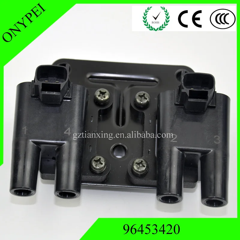 

New High Quality Ignition Coil 96453420 For Chevrolet Lacetti Nubira 1.6L LACETTI 1.4L 1.6 05 for Kombi Stufenheck