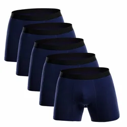 5pcs/lot Men Underwear Boxer long Man Big Pluse Size Short Breathable Flexible Shortsboxers Solid calzoncillos boxer homme 5pcs/lot Men Underwear Boxer long Man Big Pluse Size Short Breathable Flexible Shortsboxers Solid calzoncillos boxer homme