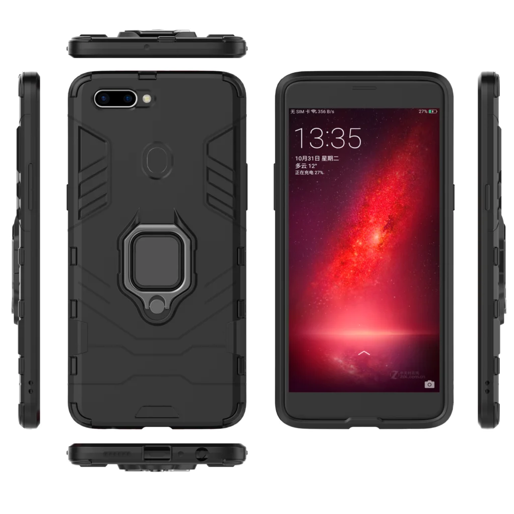 For Oppo A73 A79 A83 phone Case Stand Holder TPU&ampPC Hard Silicone Dual Armor Cover for oppo R11 R11plus R11S R11Splus R15 |