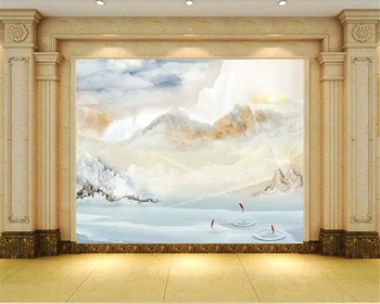 

beibehang behang Retro fashion high aesthetic atmosphere wallpaper marble wallpaper background wall papel de parede 3d wallpaper