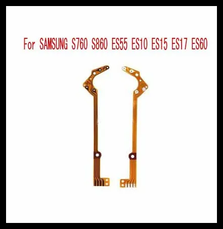 Запчасти для камеры Samsung ES10 ES15 ES17 ES60 ES63 L750 D760 S760 S860 затвор объектива гибкий кабель |
