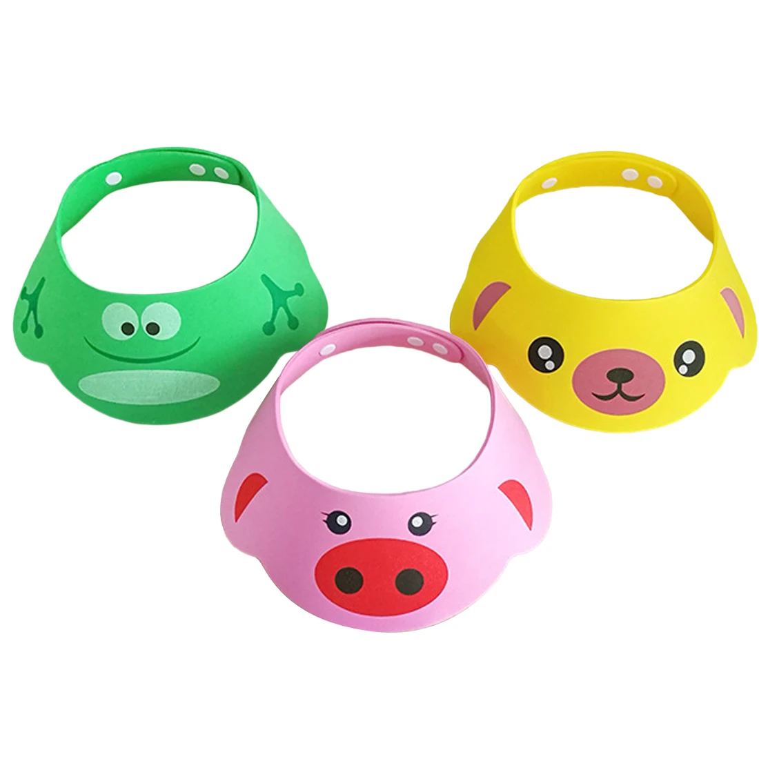 1PC Adjustable Baby Shower Hat Toddler Kids Shampoo Bathing Shower Cap