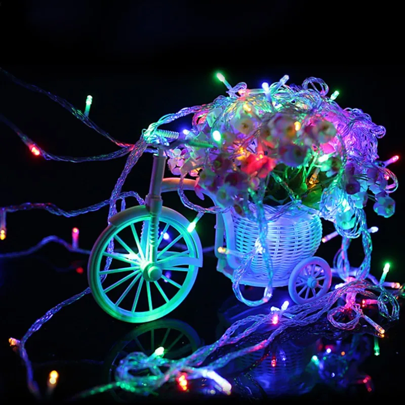 

20M 200 LEDs 110V 220V led string light colorful waterproof holiday led lighting Christmas/Wedding/Party Decoration Lights