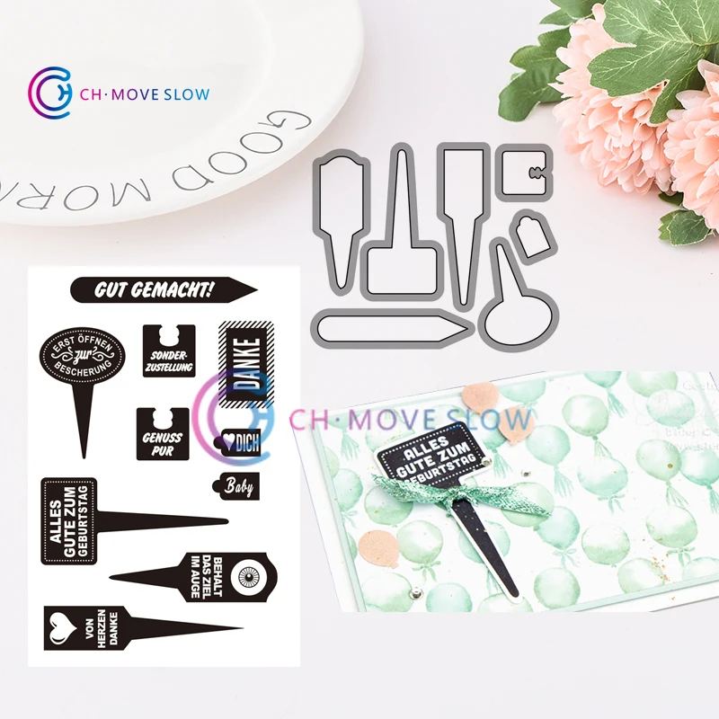 

CH SU retired Gut beschildert 2019 New Arrival Metal Cutting Dies and stamps DIY Scrapbooking Stencil Paper Craft Handmade Card