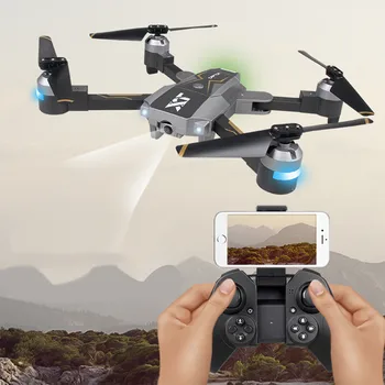 

XT- 8 2.4GHz 6 axis Optical Follow RC Drone With 1080 Camera Live Video Foldable Quadcopter Durable RC Drone RC Helicopters