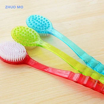

2Pcs Long Handled Body Bath Shower Back Brush Scrubber Massager Skin Cleaning Brush Bath Brushes For Bathroom Accessories