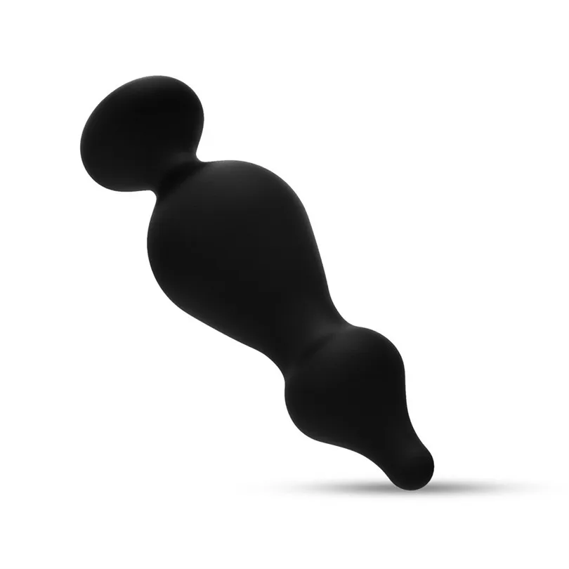 Soft Silicone Sex Toy Anal Butt Plug Suction Cup Silicone Plug Anal Toys SM Opening Butt Prostate Plug G-spot Massage Toy  (3)