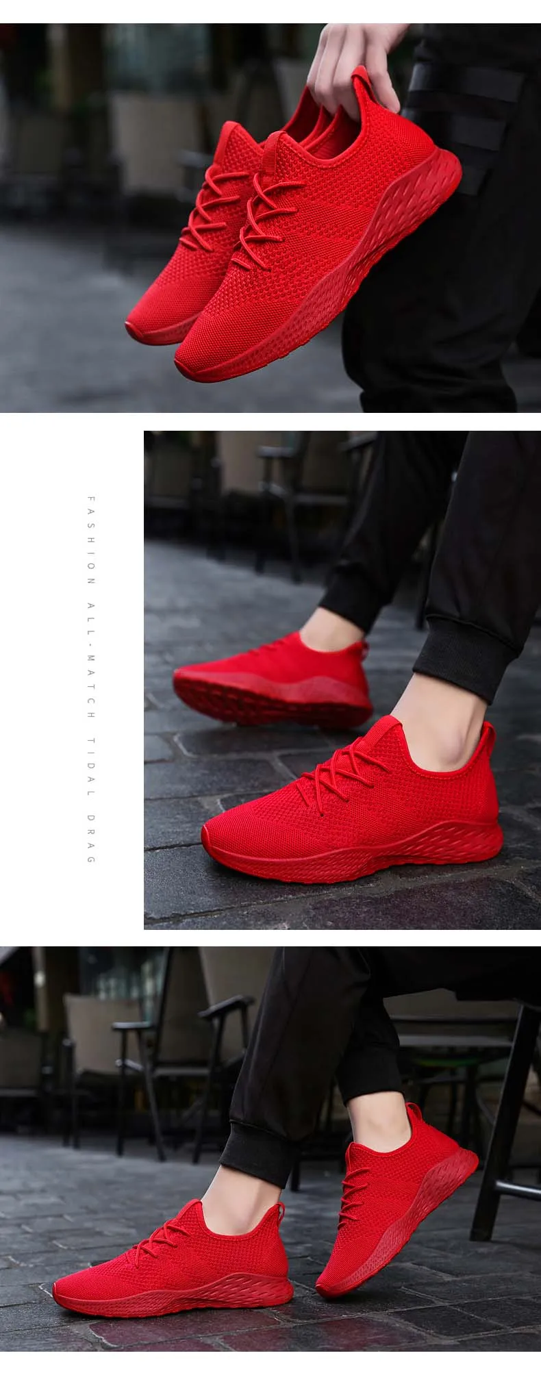 BomKinta, Красные кроссовки для мужчин, беговые кроссовки, светильник, уличная спортивная обувь, черный, белый цвет, zapatillas hombre deportiva, большой размер 48