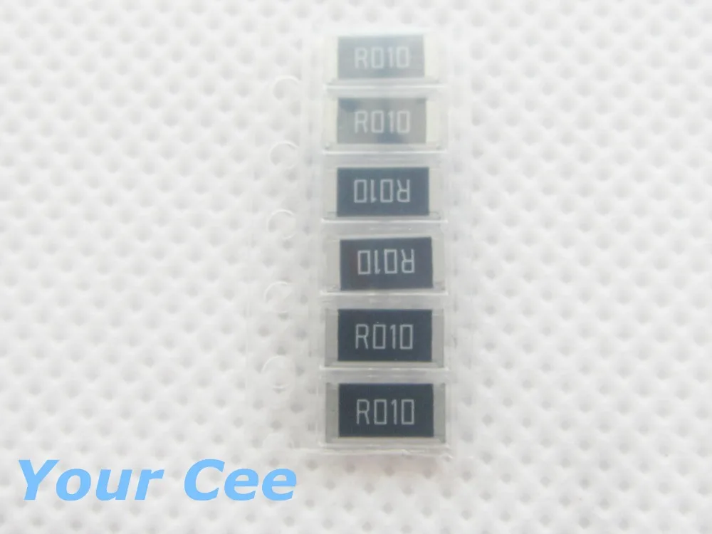 50 шт 2512 SMD резистор 1 W 0.01R 1% чип резистор 0,01 Ом R010