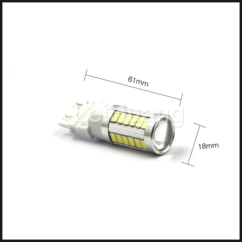 1 шт. Высокая мощность 3157 светодиодный 33 SMD 5630 Светодиодный желтый сигнал поворота