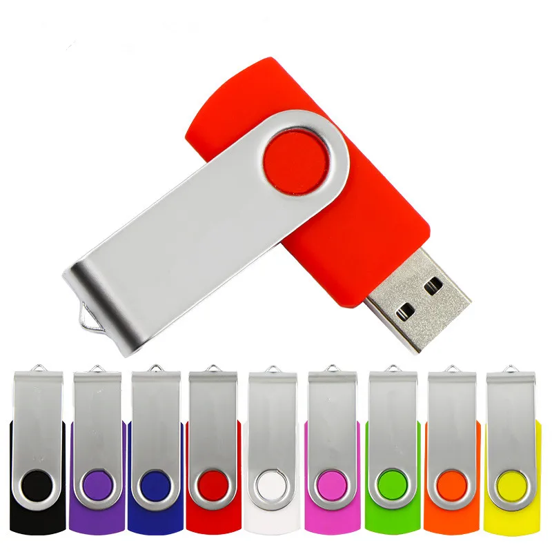 Free shipping multi color swivel external memory stick high speed