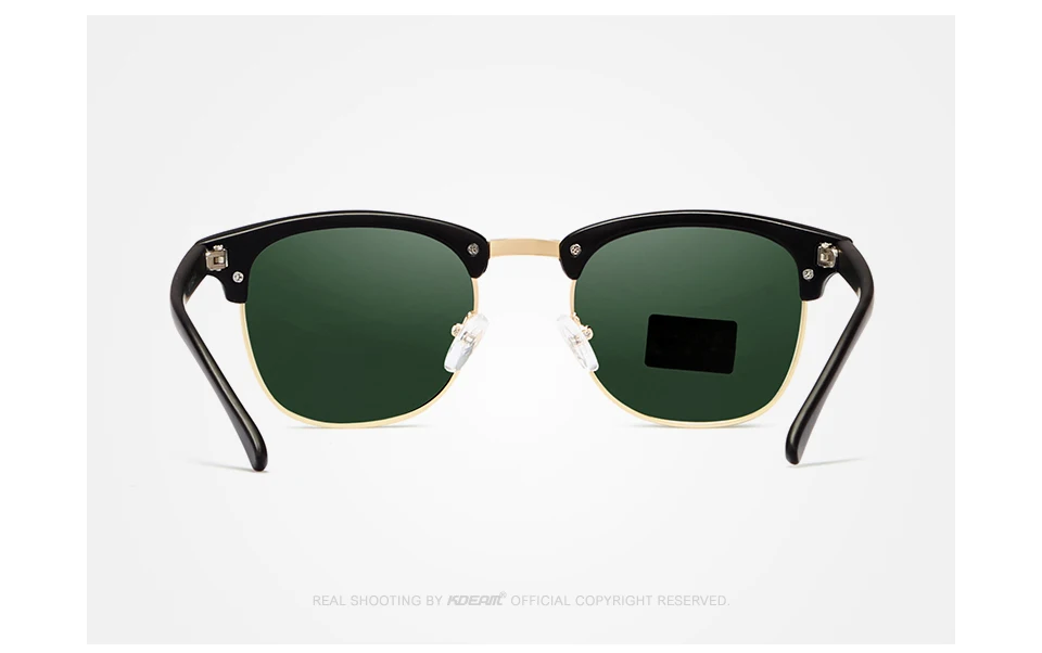 Новинка, спортивные поляризованные солнцезащитные очки KDEAM, мужские солнцезащитные очки с полуободковым покрытием для женщин, чехол KD3016
