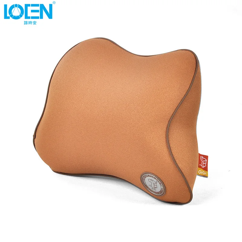 Новинка,, массажная подушка с переменной частотой, автомобильная электрическая подушка для шеи, подушка с эффектом памяти, подушка с эффектом памяти для автомобилей - Название цвета: Brown