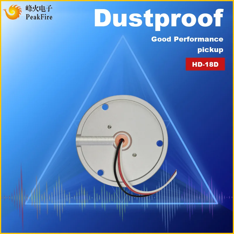  Sorveglianza Audio Microfono Ad Alta Sensibilità Preamplificatore Amplificato Pick-Up Impermeabile 
