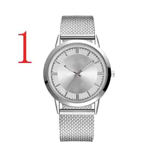 

Stainless Steel Mesh Female Lady Girls Waterproof Slim Fashion Casual Watch Clock