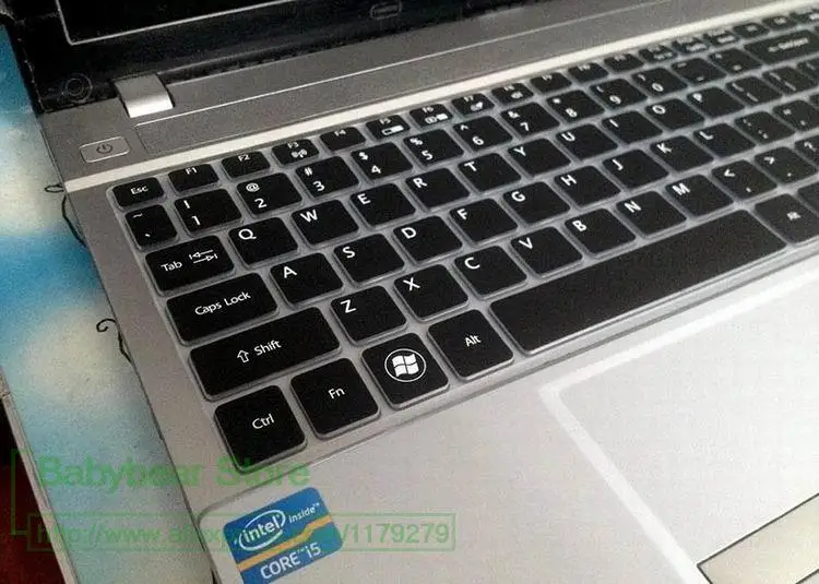 Силиконовый 15 дюймовый защитный чехол для Acer Aspire V3 572G Timeline 5830T Ethos 5951G 8951G|Чехлы