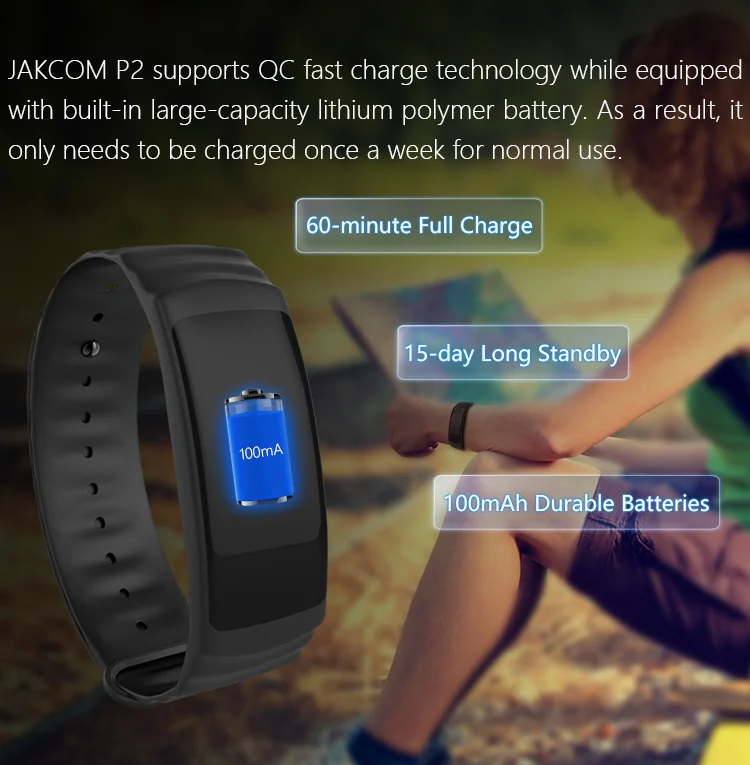 Hot Sale Jakcom P2 Professional Smart Sport Watch In Smart Watches As Smartch Watch Jam Tangan Pria Wrist Watch Cell Phone