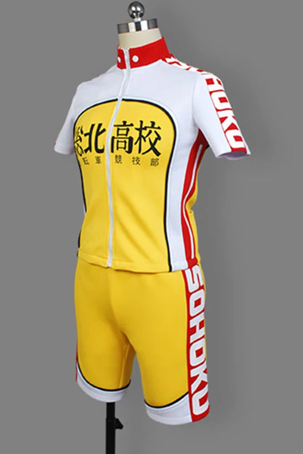 Yowamushi pedal Sohoku членов велосипедной гонки костюм для косплея
