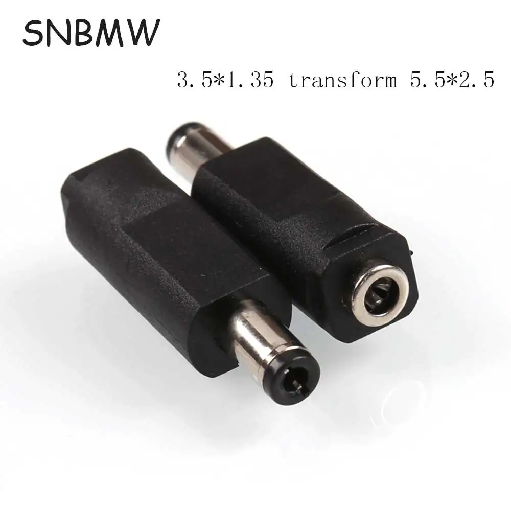 Un Par de Cargador de Corriente, Adaptador de Corriente Conector De Salida de CC 3.5*1.35mm de Transferencia para 5.5*2.5mm Cable Adaptador Sin adapter|laptop dc connectorlaptop power - AliExpress