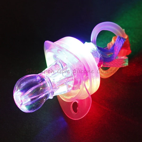600pcs/lot Newest Brand LED Flashing Pacifier Whistle Party Supplies Fun Toy Survival Tool Flash Glow Sticks Bar | Дом и сад