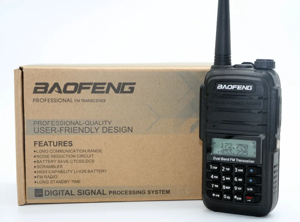 

2pcs BaoFeng UV-6RA Walkie Talkie CB Portable Radio Pofung UV-6R Series Transceiver 128CH 5W VHF UHF Handheld UV6R For Hunting
