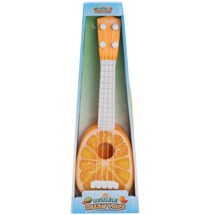 36 см, для детей, для обучения, гитара, мини, 4 струны, милые фрукты ...