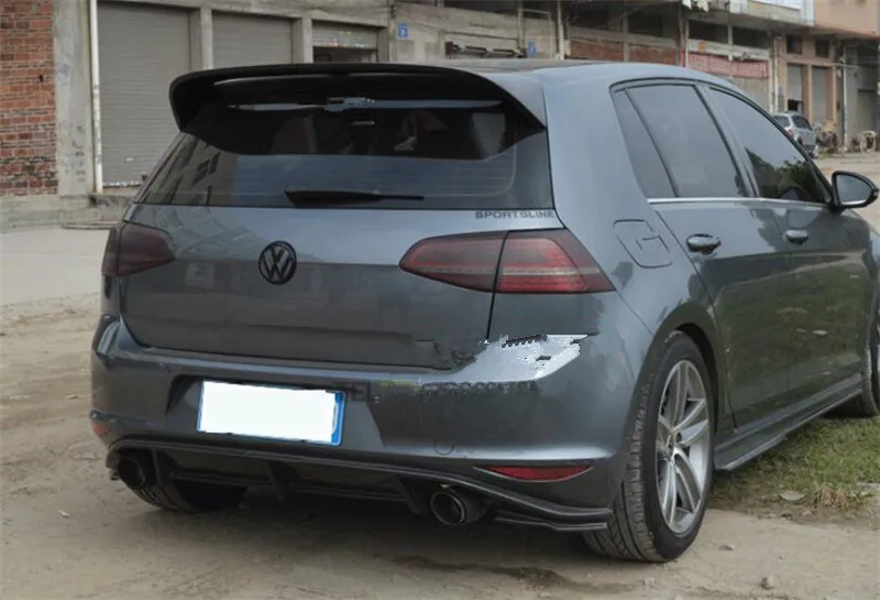 Спойлер из углеволокна для Volkswagen Golf 7/Golf 7 Rline- высокое качество Спойлеры Модификация аксессуары