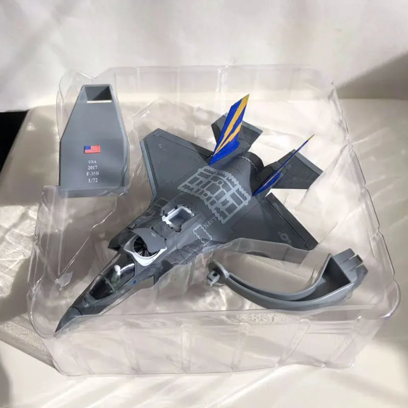 AMER 1/72 масштаб военная модель игрушки USAF F-35B Lightning II Joint Strike Fighter литой металлический самолет модель игрушки для коллекции