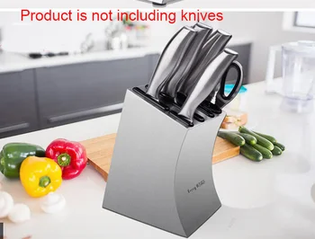

Stainless steel household knife holder tool storage rack multi-function shelf kitchen knives rack