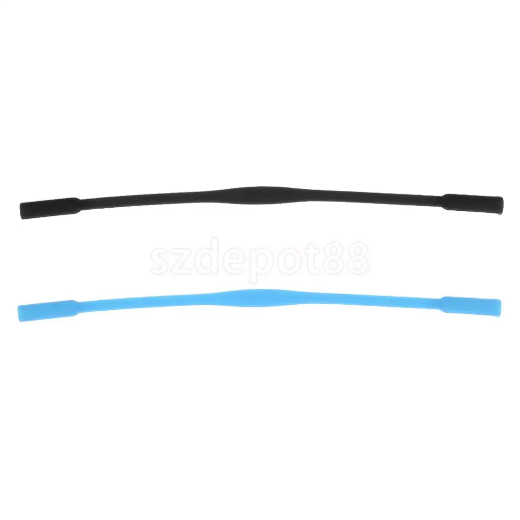 2 Pieces Silicone Kids Eyewear Cord Glasses Eyeglasses Sunglasses Holder Strap Retainer Rope