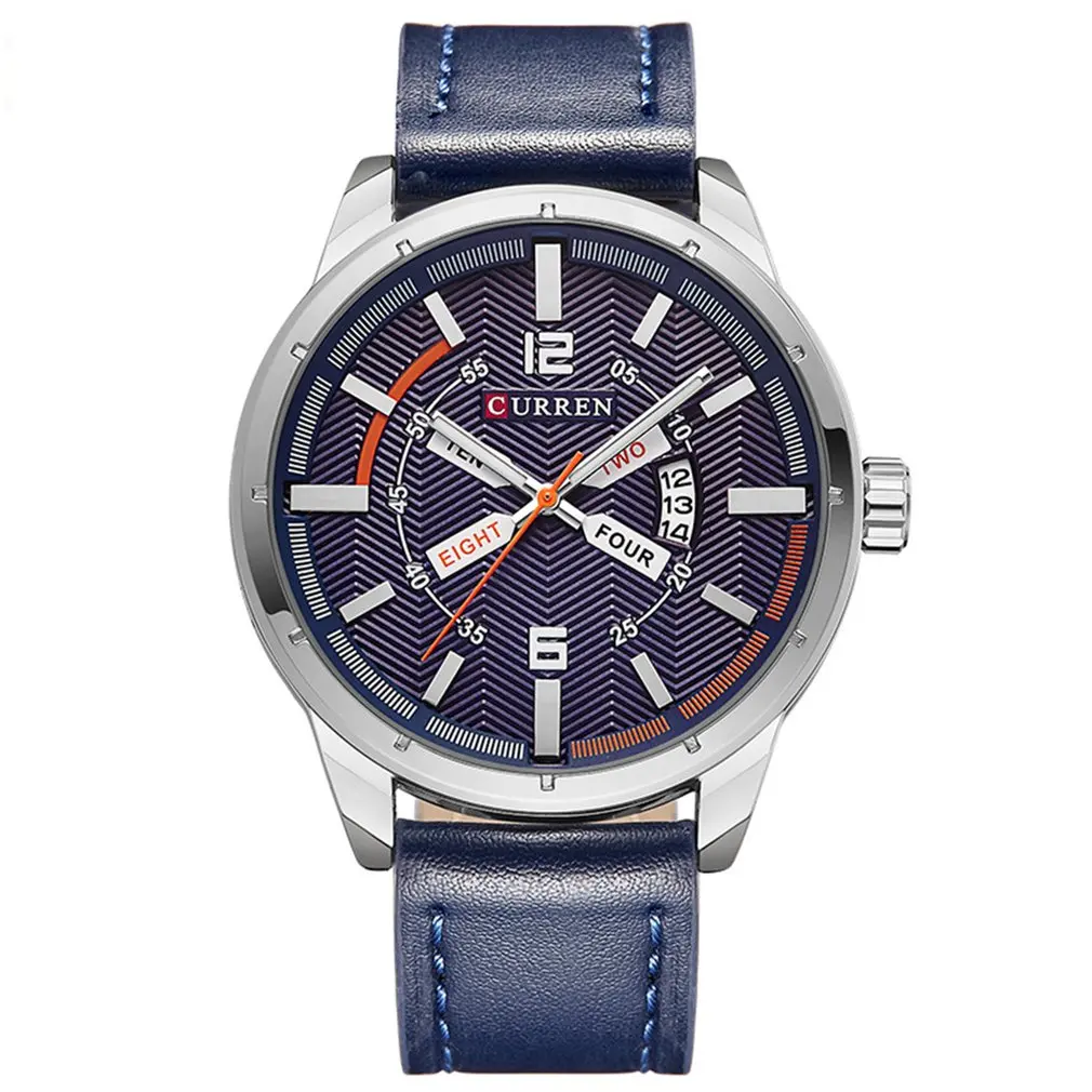 

CURREN Luxury Brand Quartz Watch Casual Leather Watches Men Sports Watches Clock 8211 Dropshipping