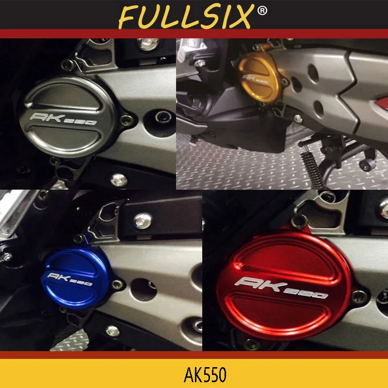 

Motorcycle Engine Protective Decoration Shaft Cover Guard Saver Cover Frame Slider for KYMCO AK550 ak550 2017 2018
