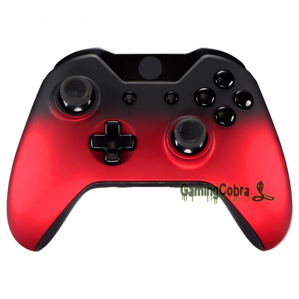 Черная мягкая сенсорная передняя панель корпуса для Xbox One Standard Controller XOMSF19|housing