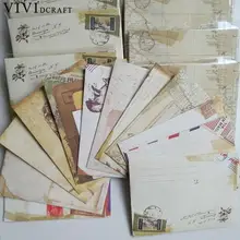 24 pçs/lote Coloridos Pequenos Envelopes Do Vintage Mini Envelope Envelope De Papel Scrapbooking Papelaria Presente Festival Suprimentos Convite