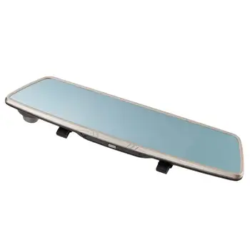 

Rear View Mirror Driving Recorder HD Night Double Lens 7.0-Inch Circular Video Front And Back Double Recording Reversing Image