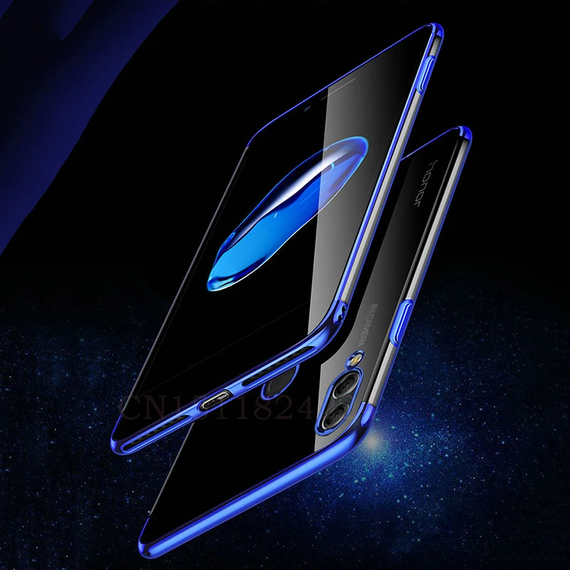 Case For Huawei Y9 2019 Cases Silicone Plated For Huawei Y9 2018 Y6 Prime Y7 Prime 2017 P Smart Mate (5)