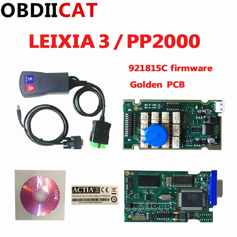 

OBDIICAT Lexia 3 PP2000 Full Chip Diagbox V7.83 with Firmware 921815C Lexia3 V48/V25 For Cit-ro-en for Peu-ge-ot diagnostic-tool