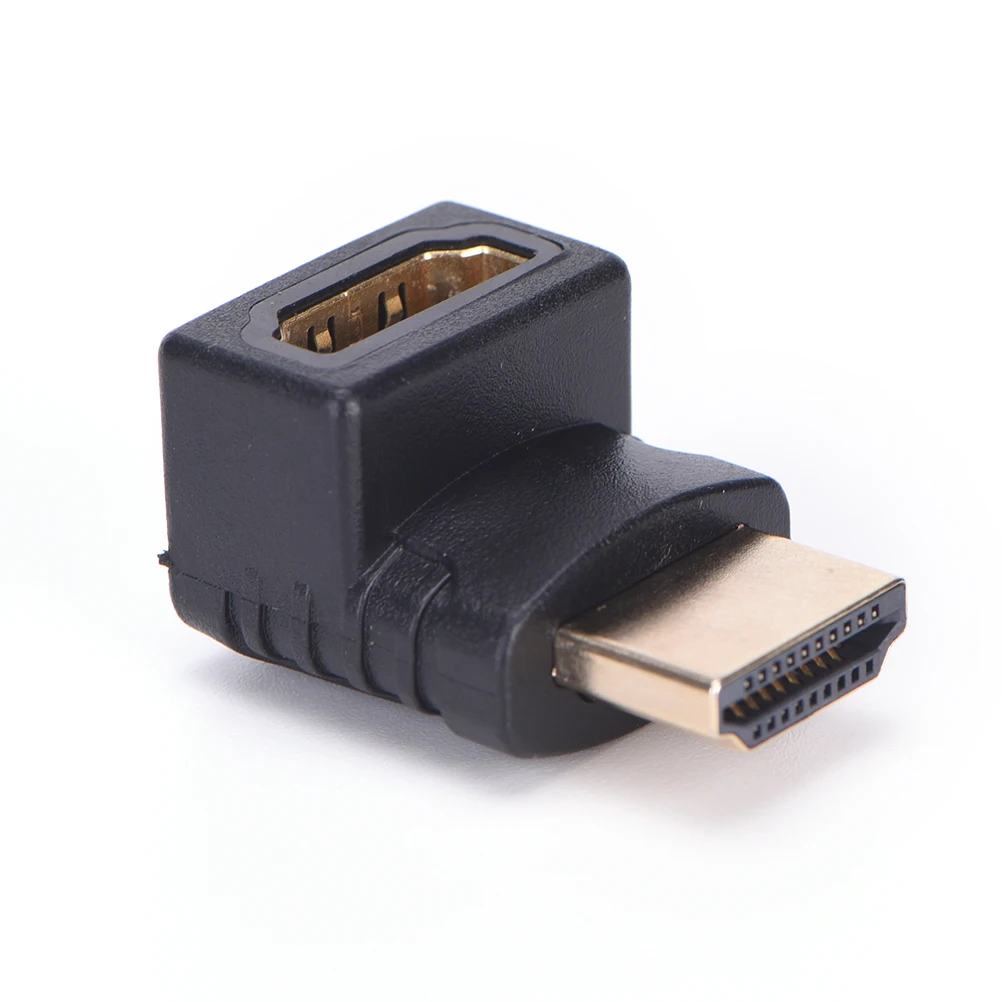 270 градусов прямоугольный Переходник HDMI A штекер гнездо для HDTV|Кабели HDMI| |