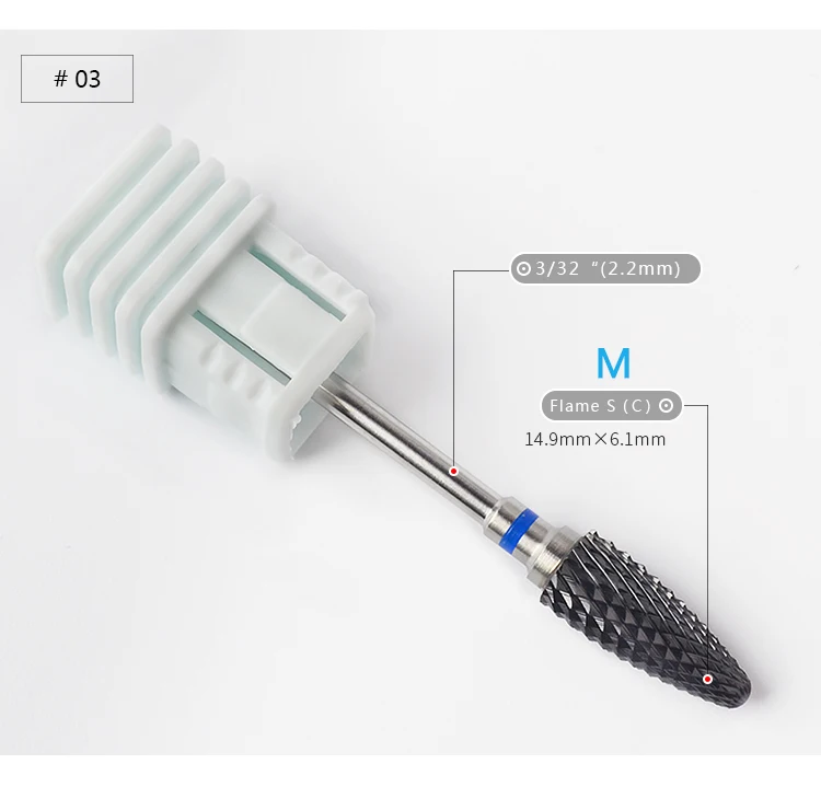 5 типов черных керамических ногтей сверла маникюрная машина аксессуары роторный Электрический пилочки для ногтей маникюрный резак инструменты для дизайна ногтей