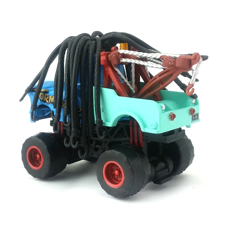 Disney Pixar Cars Monster Truck Mater металлический литой игрушечный автомобиль 1:55 свободный