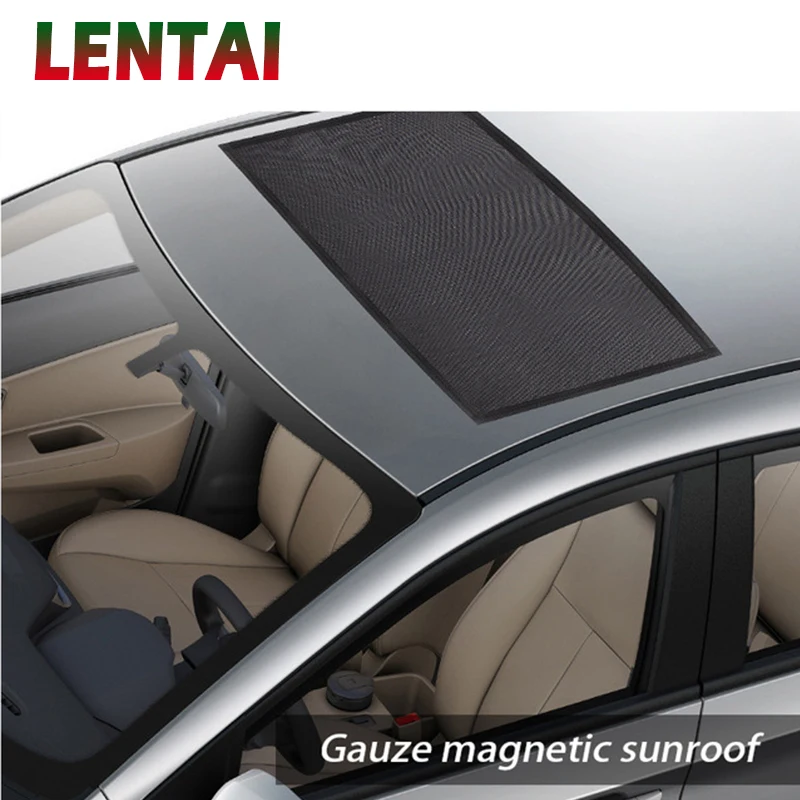 

LENTAI 1PC Car Sunroof Cover Sun Visor Mesh Mosquito Dust Protection For BMW E60 E36 E46 E90 E39 E30 F30 F10 F20 X5 E53 E70 E87