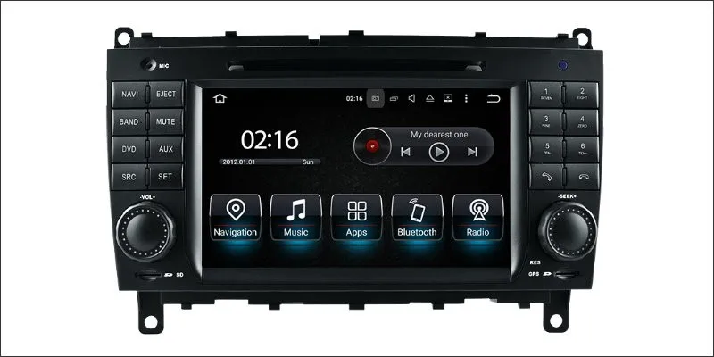 Flash Deal Liislee Car Android Multimedia For Mercedes Benz CLK W209 2006~2012 Stereo Radio CD DVD Player GPS Navi Map Navigation System 3