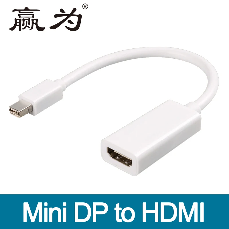 24 см Mini DP к HDMI Кабель-адаптер Display Порты и разъёмы Thunderbolt конвертер для Macbook Pro Air