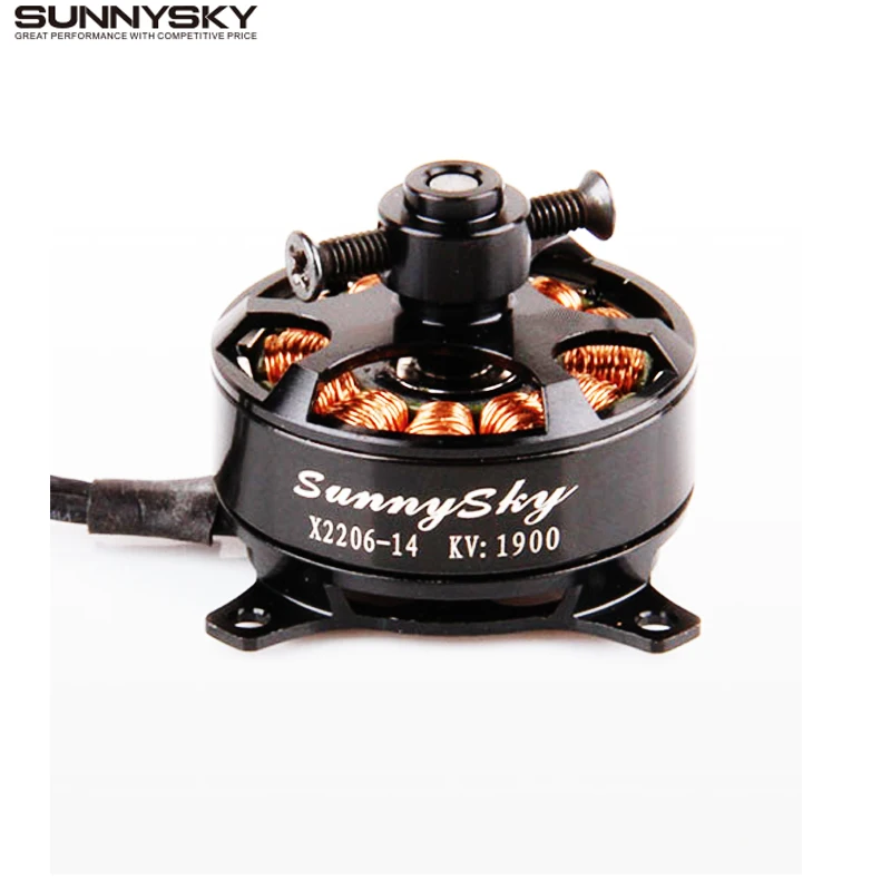 Бесщеточный двигатель Sunnysky X2206 1500KV 1900KV Outrunner 2206 для радиоуправляемого
