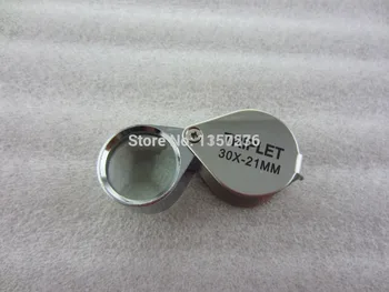 

free shipping!!! 2pcs/lot,0X18MM TRIPLET JEWELER LOUPE, EYE LOUPE, Wholesale Jewelrys Portable Mini Eye Loupe, Magnifying glass